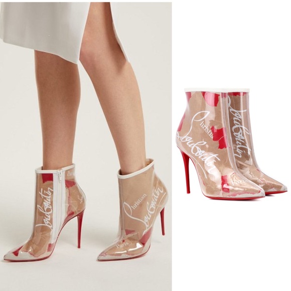 Christian Louboutin Shoes - Christian Louboutin So Kate Kraft Logo Boots EU 38